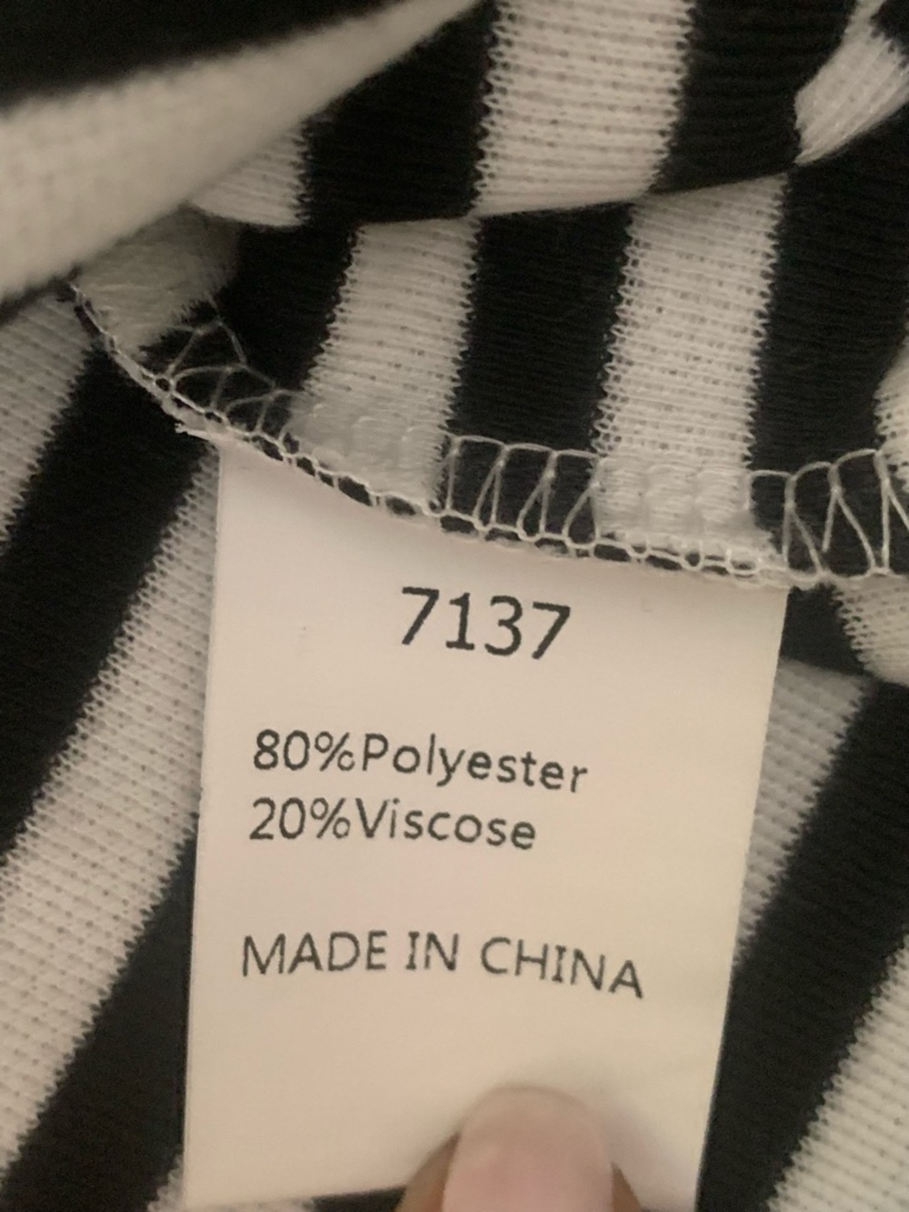 PrettyGarden Womens White Black Striped Button Knit Cardigan Jacket NEW Size XL - Picture 9 of 9